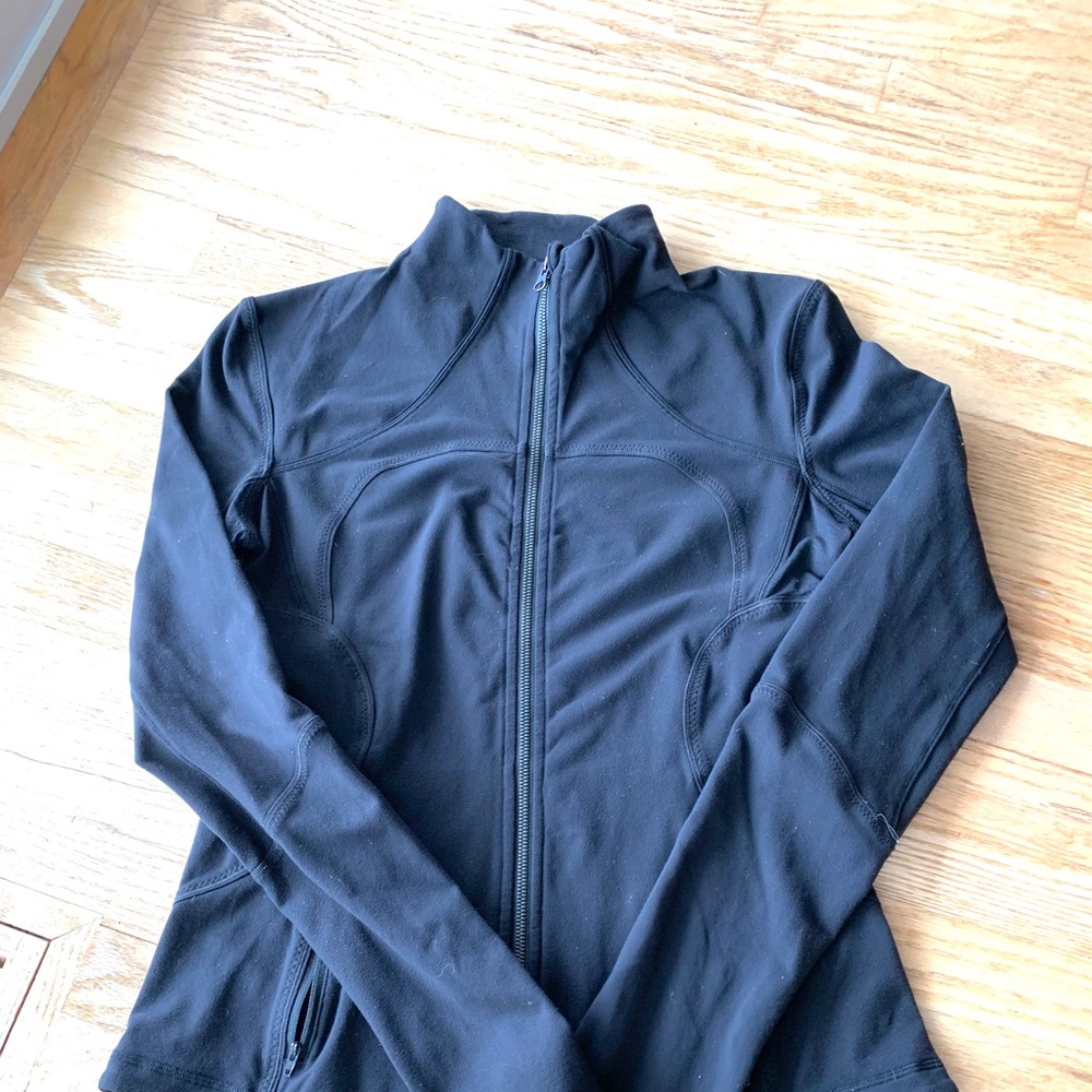 Lululemon black jacket size 10
